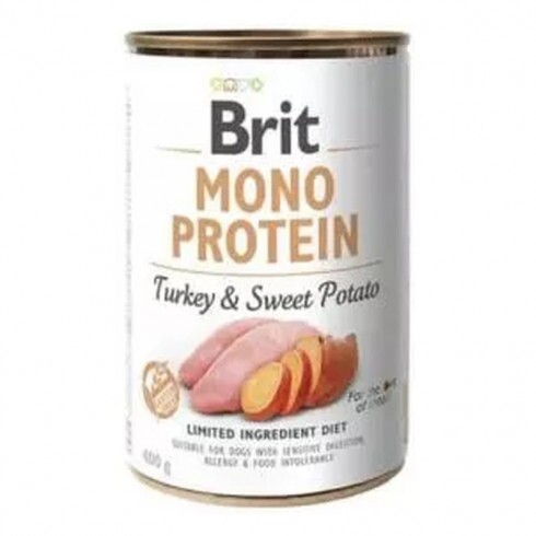 Brit Mono Protein Pulyka/édesburgonya 400 g