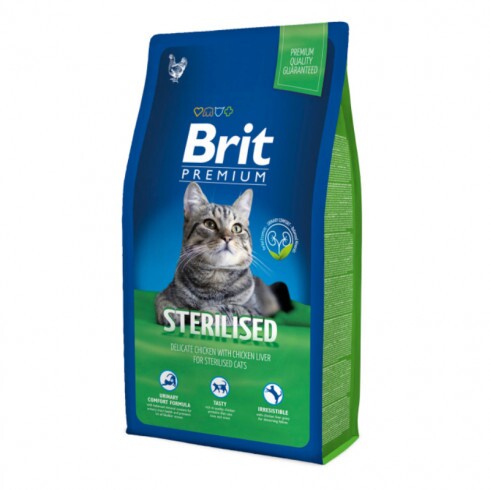 Brit Premium by Nature Cat Adult Sterilised Chicken 1,5kg