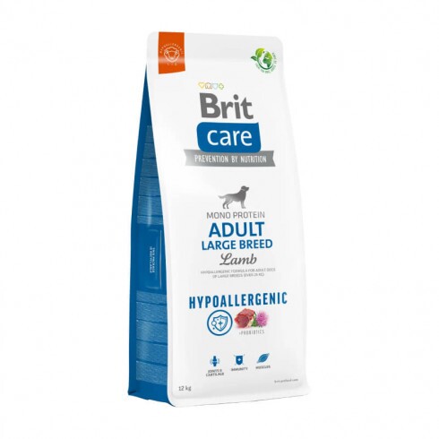 Brit Care Dog Hypoallergenic Adult Large Breed Lamb & Rice kutyatáp 1kg