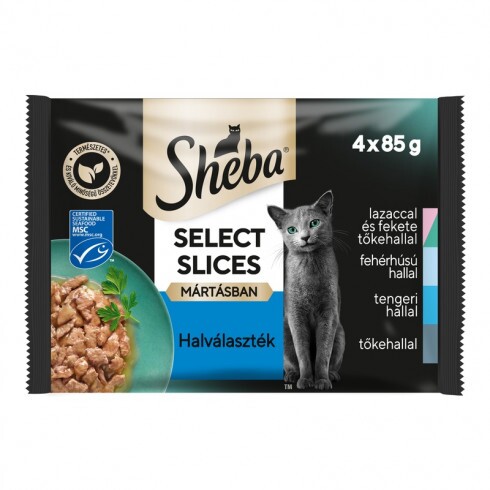 Sheba alutasak Multipack halas 4x85g