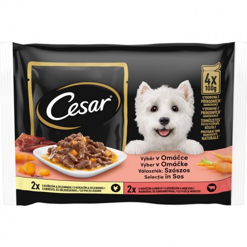 Cesar alutasak Multipack válogatás mártásban 4x100g