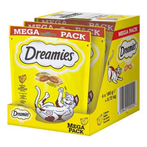 Dreamies Jutalomfalat Mega Sajt 180g