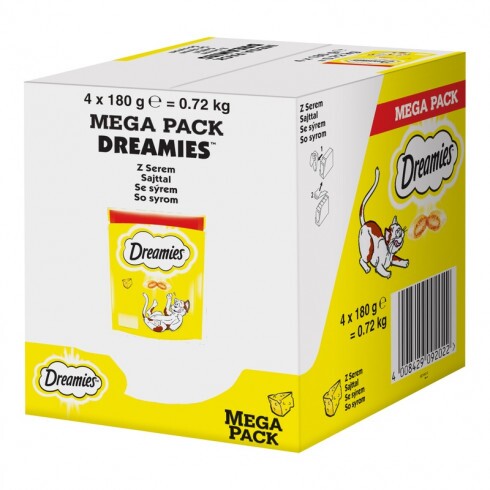 Dreamies Jutalomfalat Mega Sajt 180g