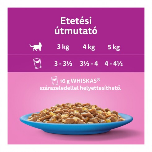 Whiskas alutasak Multipack halas válogatás aszpikban 12x85g