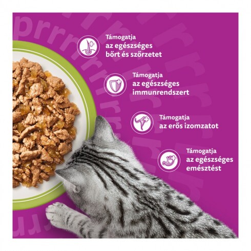 Whiskas alutasak Multipack halas-húsos mix válogatás 12x85g