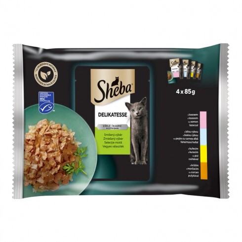 Sheba alutasak Multipack mix 4x85g
