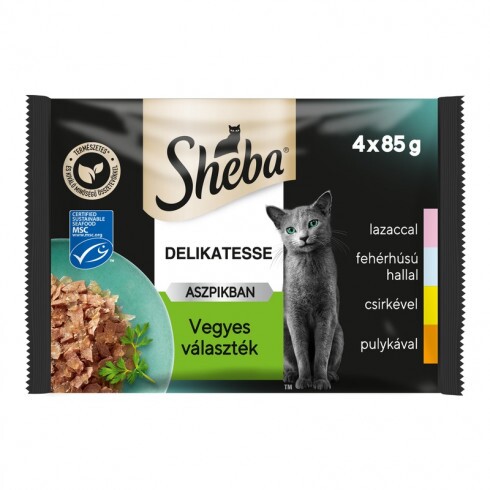 Sheba alutasak Multipack mix 4x85g