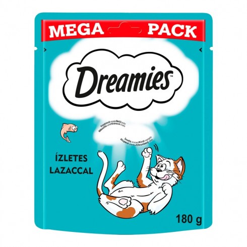Dreamies Jutalomfalat Mega Lazac 180g