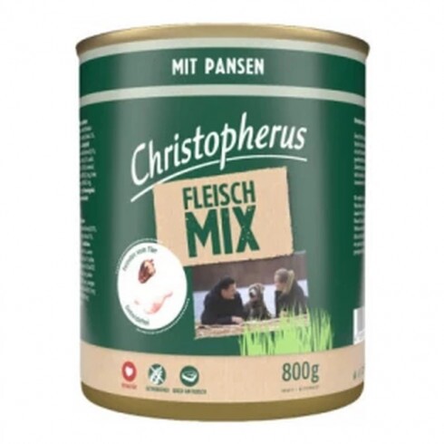 Christopherus Dog konzerv meat mix pacal 800g