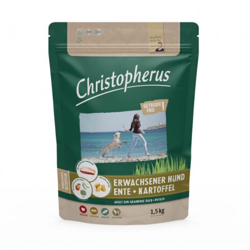 Christopherus Dog Adult Grainfree Kacsa és burgonya Small & medium 1,5kg