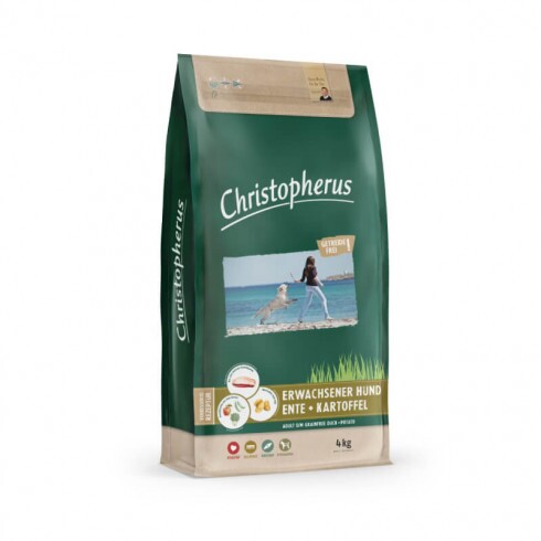 Christopherus Dog Adult Grainfree Kacsa és burgonya Small & medium 4kg