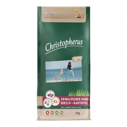 Christopherus Dog Adult Grainfree Szarvas és burgonya Large 12kg