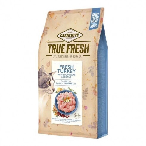 Carnilove True Fresh Cat Adult Turkey - pulyka 1,8kg