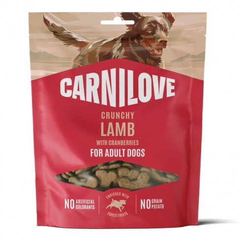 Carnilove Dog Crunchy Snack Lamb With Cranberries - Bárány Tőzegáfonyával 200g