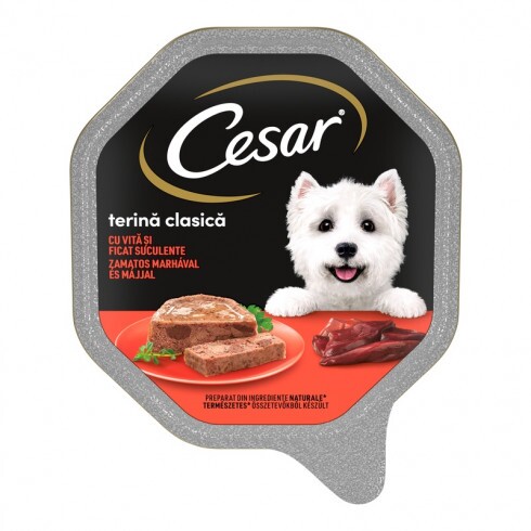 Cesar Alutálca Marha-Máj 150g