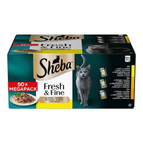 Sheba alutasak Multipack baromfi 50x50g