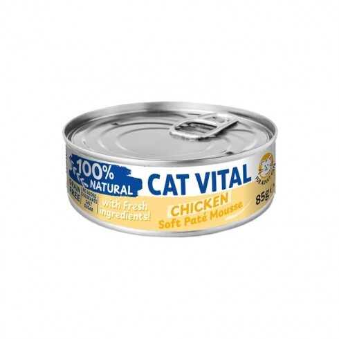 -Cat Vital konzerv mousse csirkével felnőtt macskáknak 85g