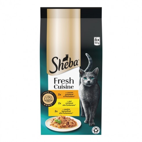 SHEBA Mini 6x50g Fresh cuisine Rome Multipack