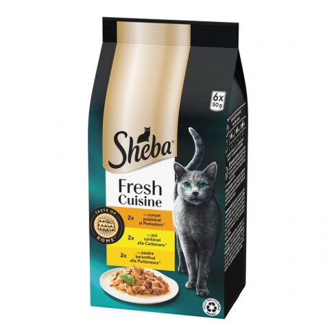 SHEBA Mini 6x50g Fresh cuisine Rome Multipack