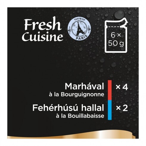 SHEBA Mini 6x50g Fresh cuisine Paris Multipack