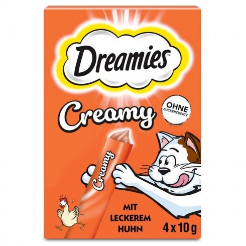 -Dreamies Creamy Csirke 4x10g