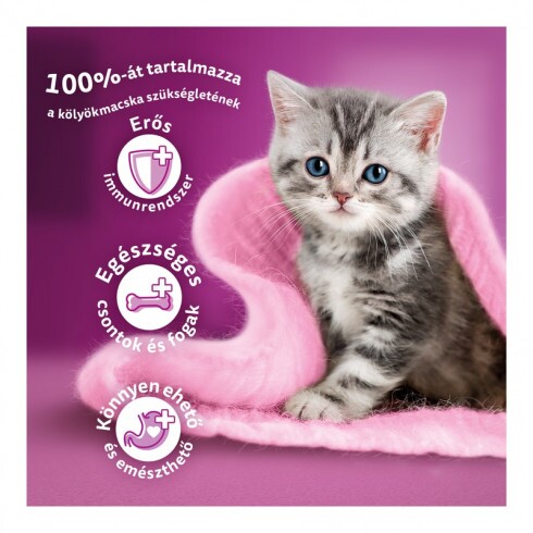 Whiskas Junior macskaeledel csirkével 1,4kg