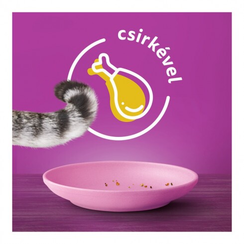 Whiskas Junior macskaeledel csirkével 1,4kg