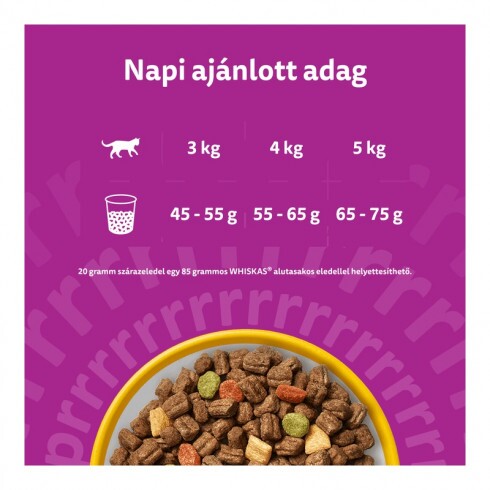 Whiskas Junior macskaeledel csirkével 1,4kg