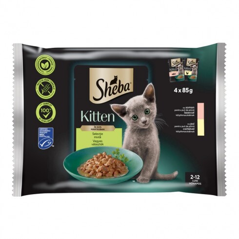 Sheba alutasak Multipack Natures Junior 4x85g