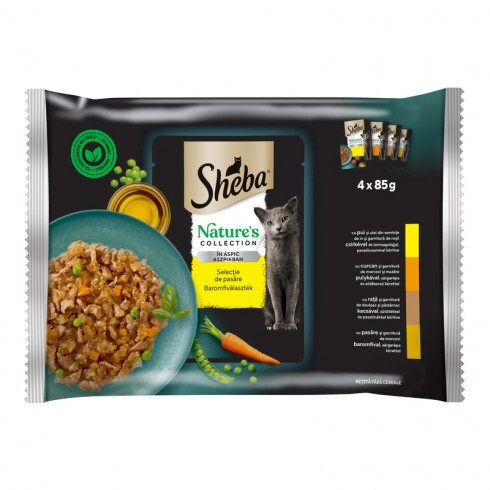 Sheba alutasak Multipack Natures Baromfi 4x85g