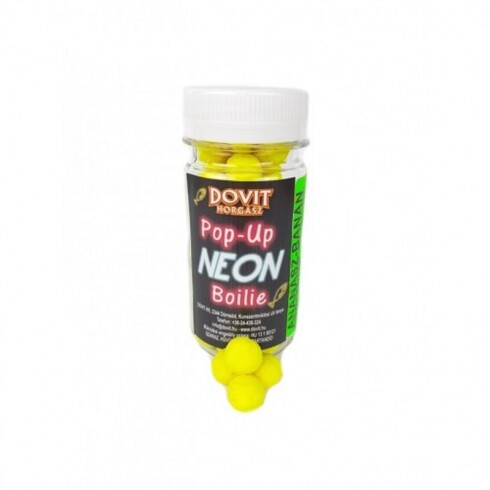 Dovit Pop-Up Neon Boilie 10mm - Ananász-Banán 18g