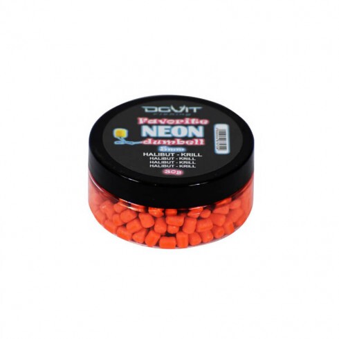 Dovit Favorite dumbell Neon 5mm - halibut-krill 15g