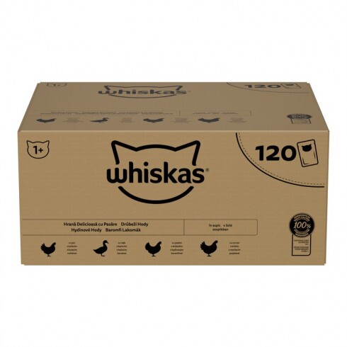 Whiskas Alutasakos multipack baromfi 120x85g
