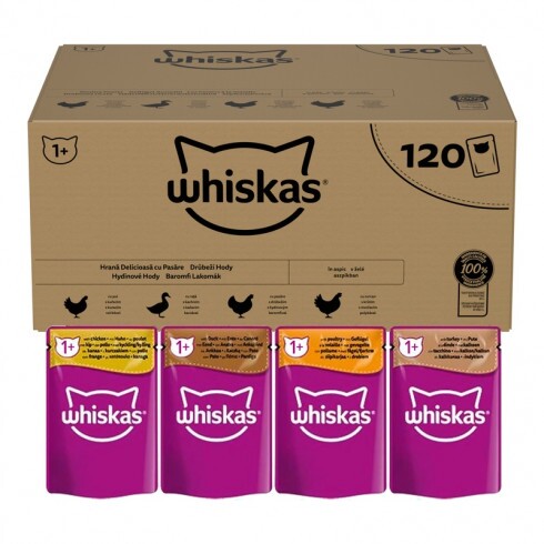 Whiskas Alutasakos multipack baromfi 120x85g