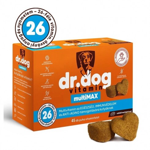 Dr. Dog Vitamin multiMAX multivitamin kutyáknak- 45db vitaminfalat