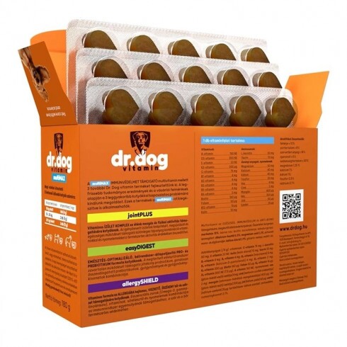 Dr. Dog Vitamin multiMAX multivitamin kutyáknak- 45db vitaminfalat