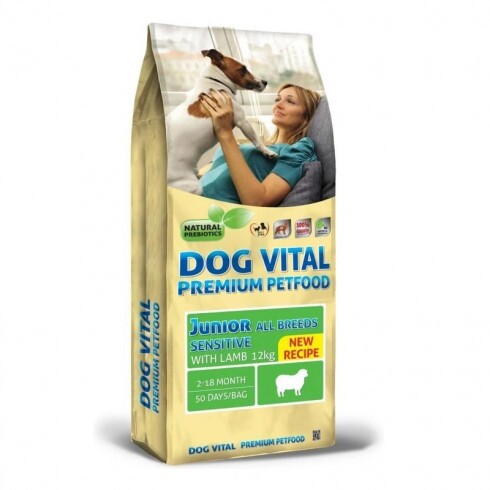 Dog Vital Junior Sensitive All Breeds Lamb 2x12kg