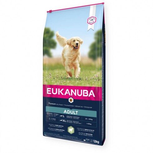 Eukanuba Adult Lamb & Rice Large kutyatáp 12kg