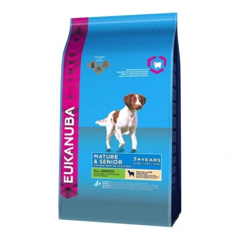 Eukanuba Mature & Senior Lamb & Rice kutyatáp 2,5kg