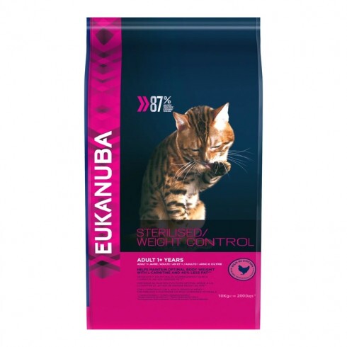 -Eukanuba Cat STERILISED 10KG