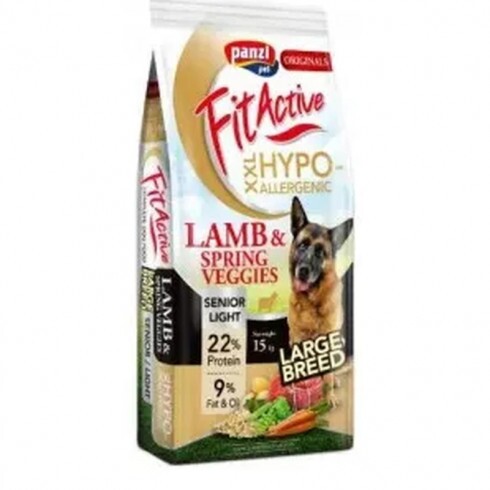 FitActive Originals Senior/Light XXL Hypoallergenic Lamb & Spring Veggies 15kg