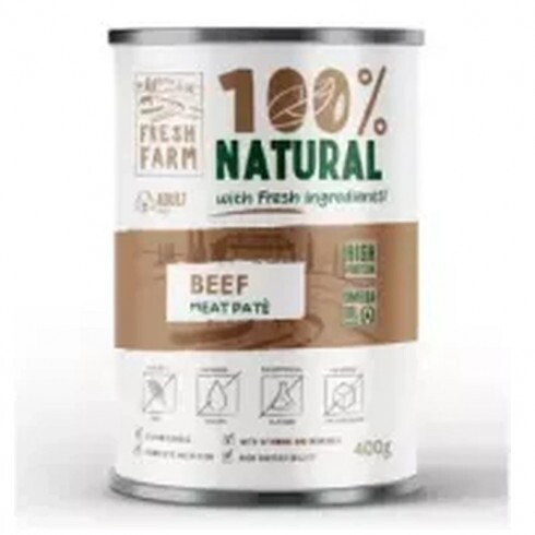 Fresh Farm Smooth pate - beef 400g