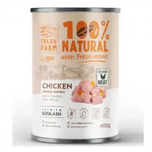 Fresh Farm Goulash - chicken, pumpkin & apple 400g