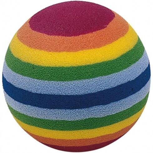 Ferplast Macskajáték 2db Szívárványlabda PA 5404