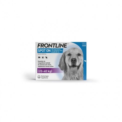 Frontline spot on L kutya 20-40 kg 3x