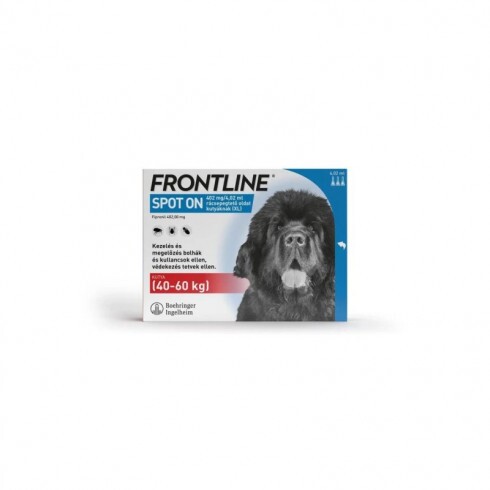 Frontline spot on XL kutya 40 kg felett 3x