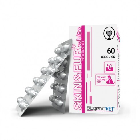 BiogenicVet Skin&Fur white kapszula 60x