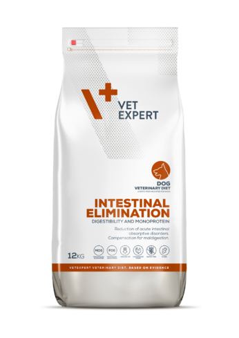 VetExpert Veterinary Diet Intestinal Elimination táp kutyáknak 12 kg