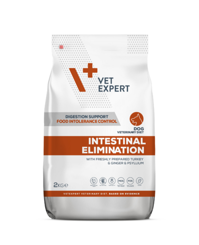 VetExpert Veterinary Diet Intestinal Elimination táp kutyáknak 2 kg