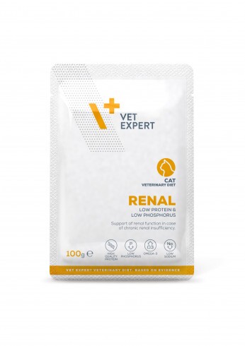 VetExpert Veterinary Diet Renal tasak macskáknak 100 g